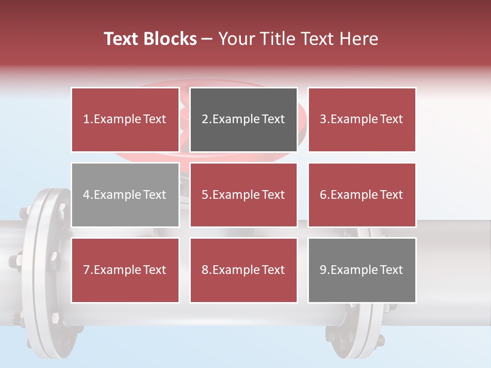 Business Screw Steel PowerPoint Template