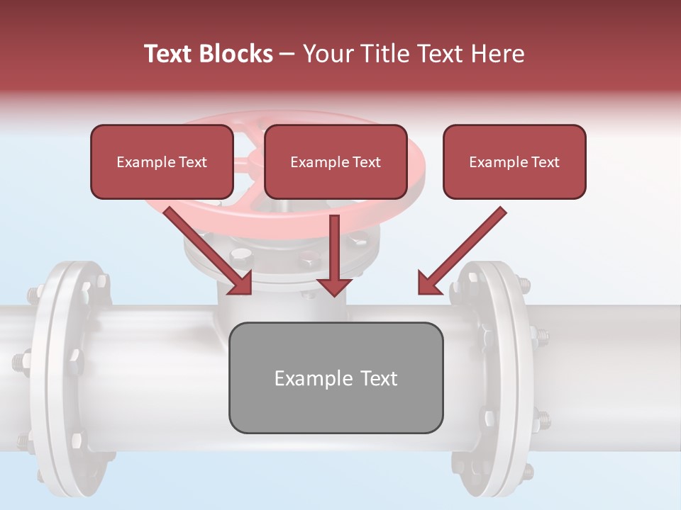 Business Screw Steel PowerPoint Template