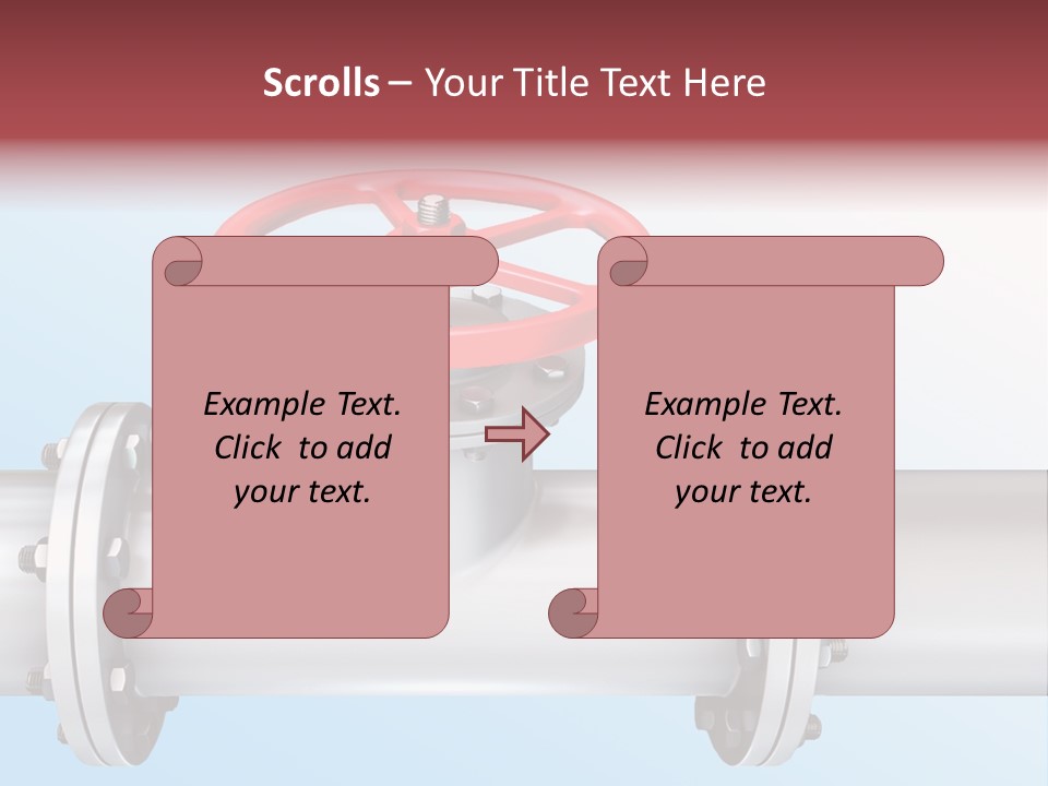 Business Screw Steel PowerPoint Template