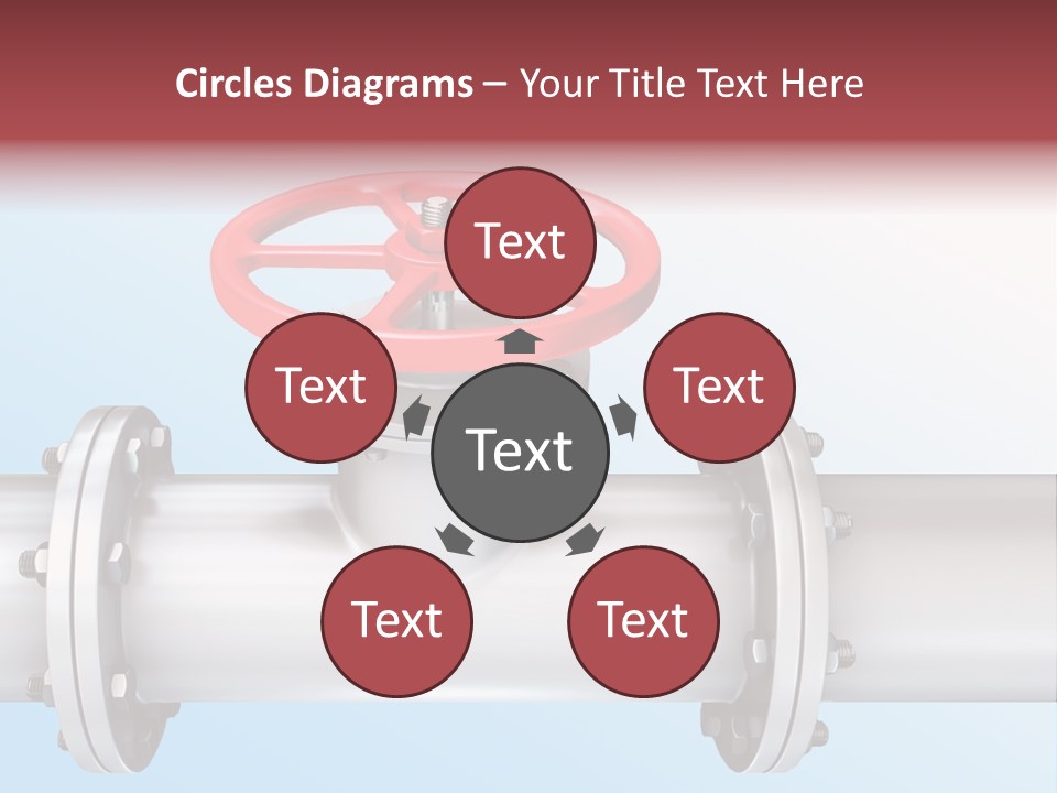 Business Screw Steel PowerPoint Template