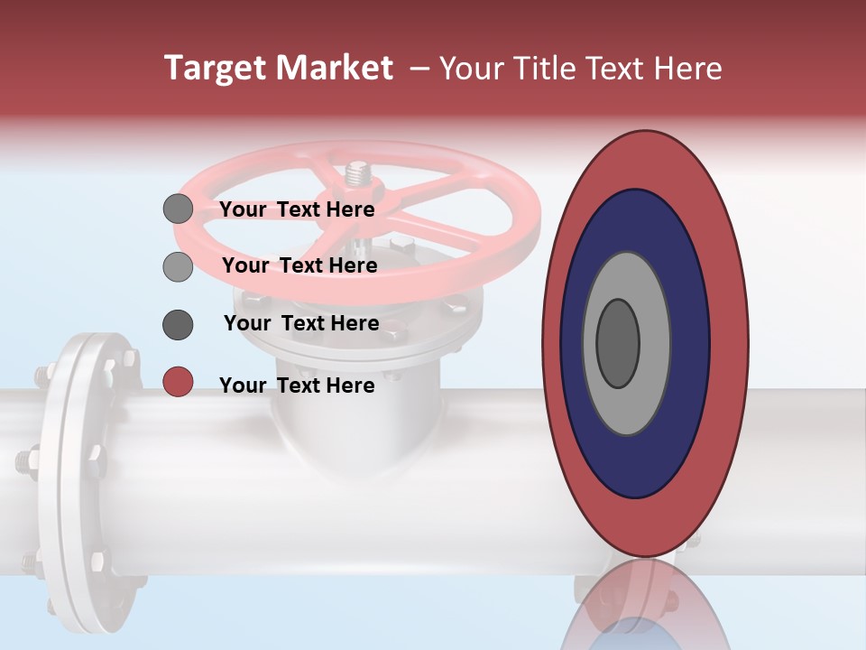 Business Screw Steel PowerPoint Template