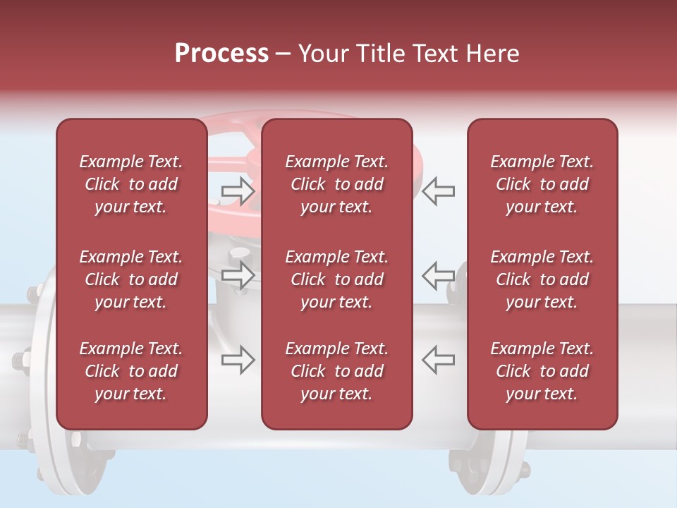 Business Screw Steel PowerPoint Template
