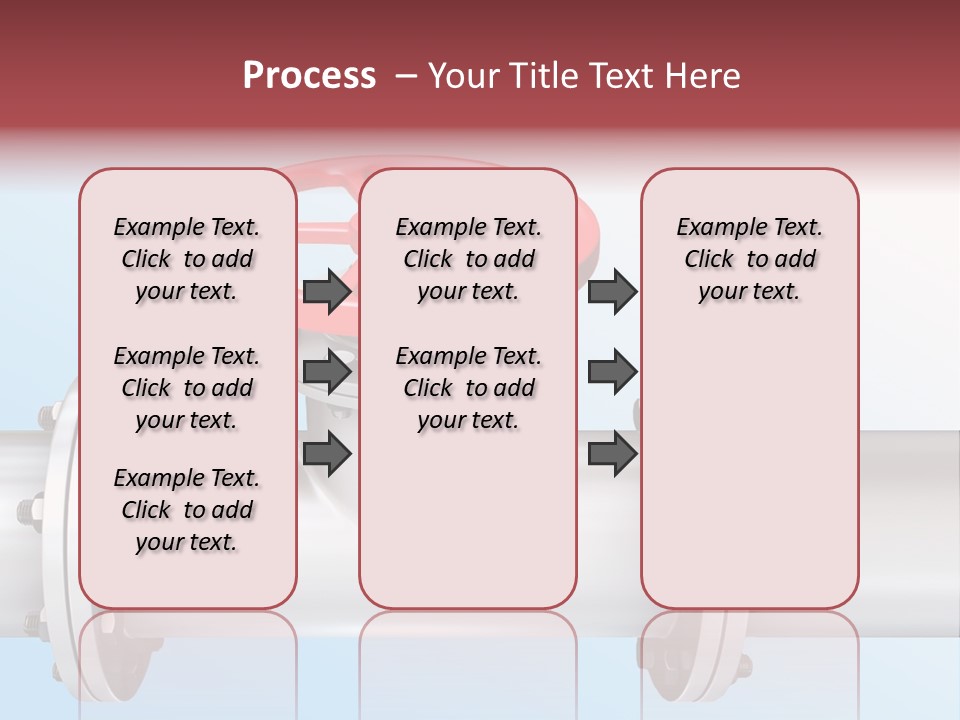 Business Screw Steel PowerPoint Template