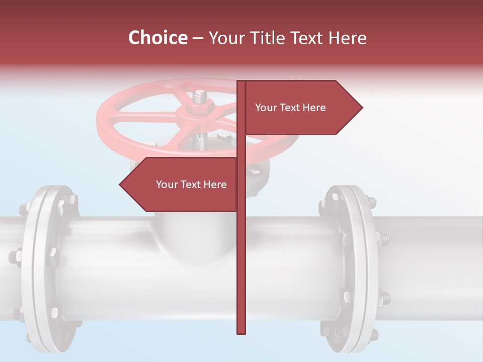 Business Screw Steel PowerPoint Template