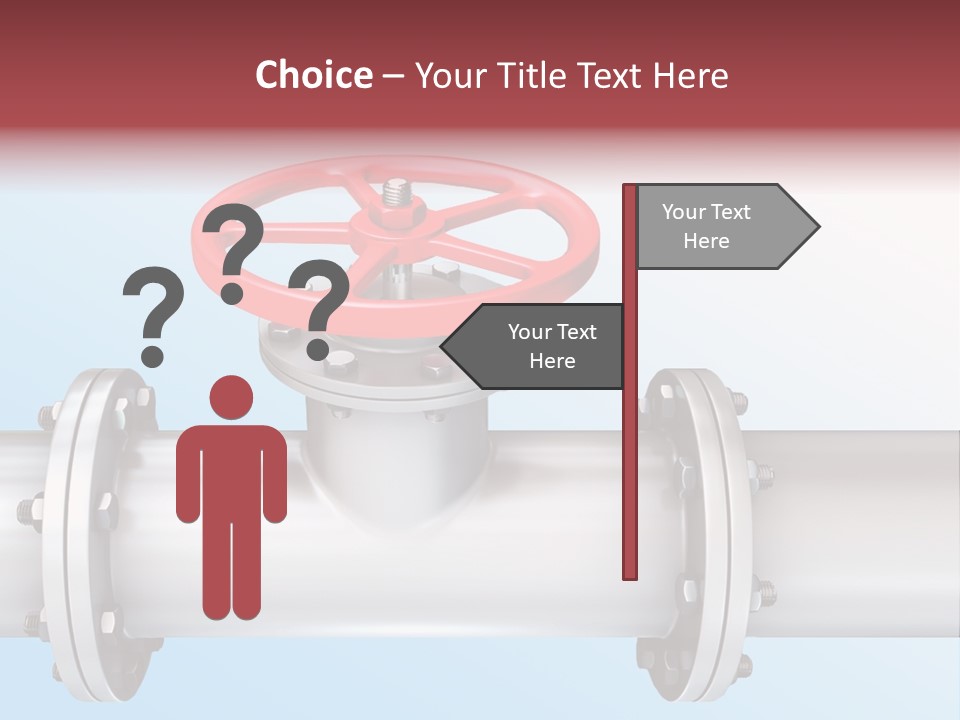 Business Screw Steel PowerPoint Template