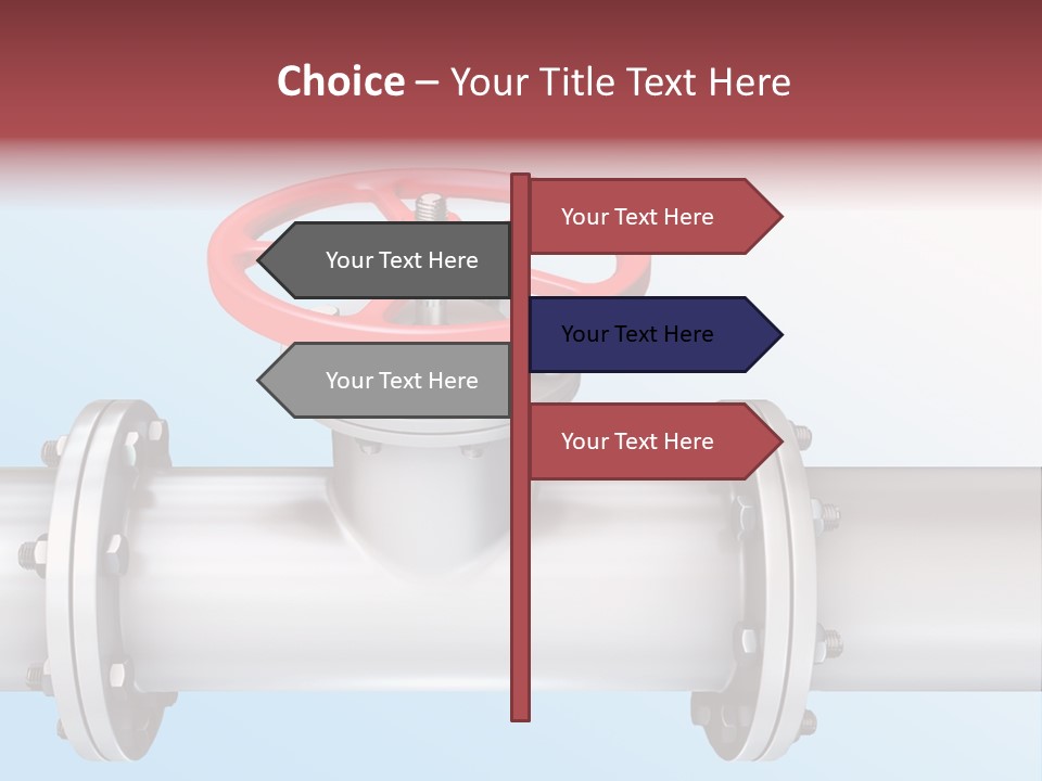Business Screw Steel PowerPoint Template