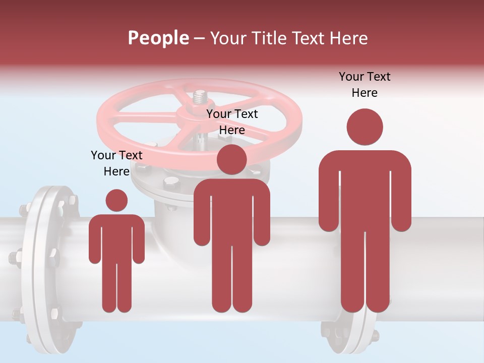 Business Screw Steel PowerPoint Template