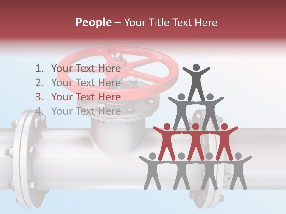 Business Screw Steel PowerPoint Template