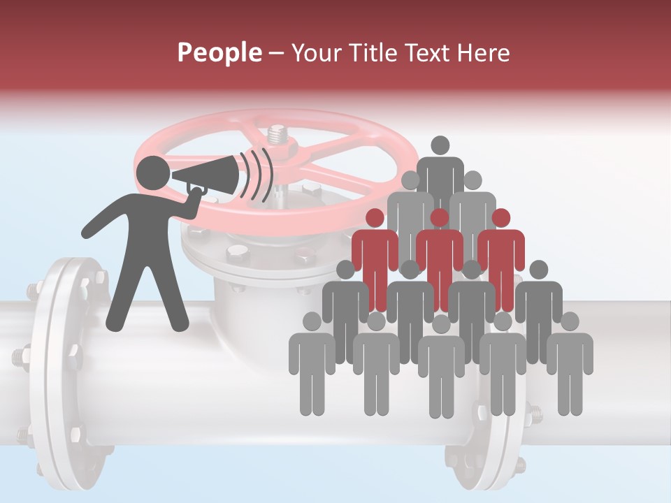 Business Screw Steel PowerPoint Template