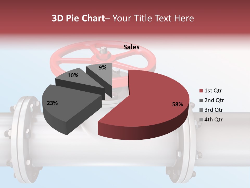 Business Screw Steel PowerPoint Template