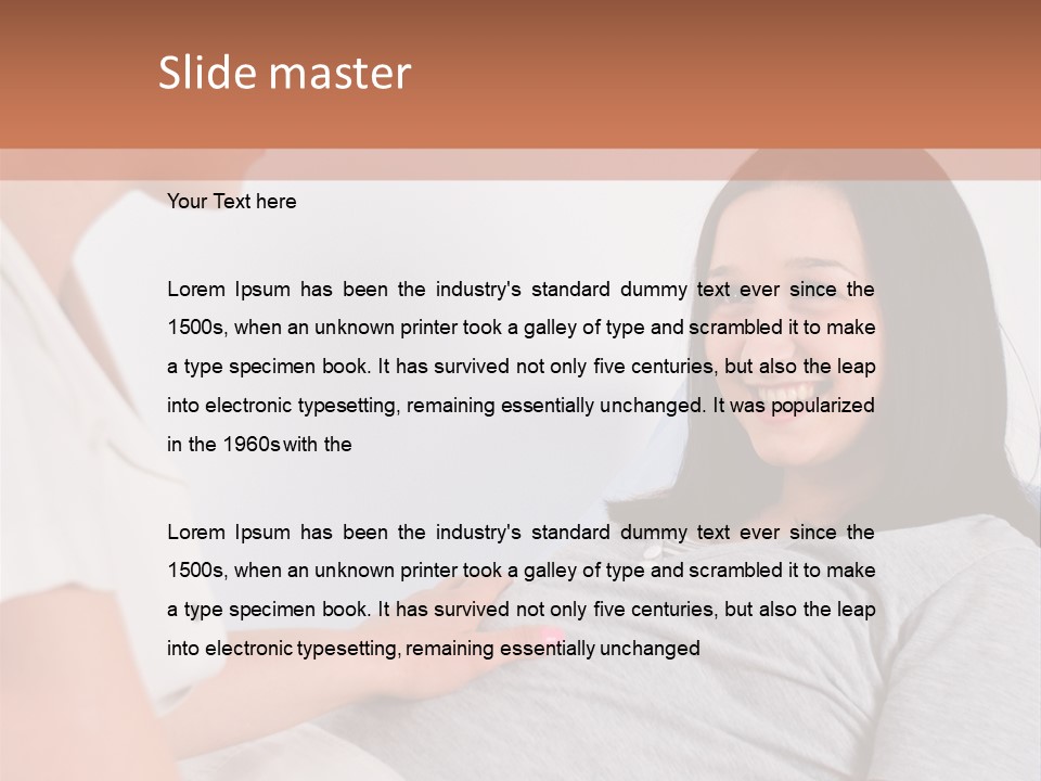 Person Abdomen Care PowerPoint Template