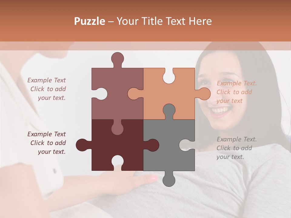 Person Abdomen Care PowerPoint Template