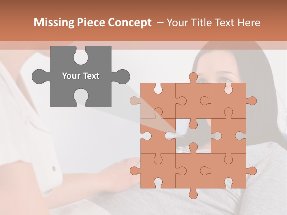 Person Abdomen Care PowerPoint Template