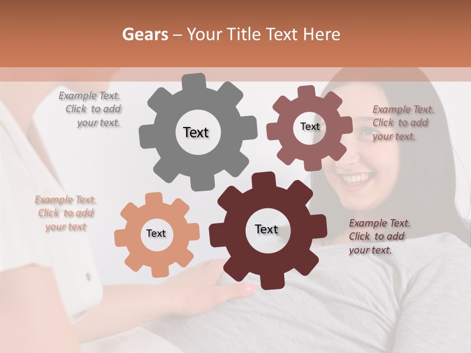 Person Abdomen Care PowerPoint Template