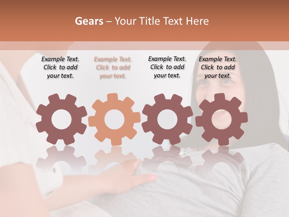 Person Abdomen Care PowerPoint Template