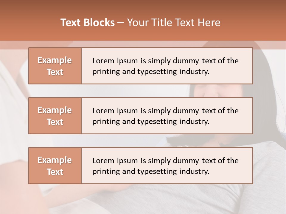 Person Abdomen Care PowerPoint Template