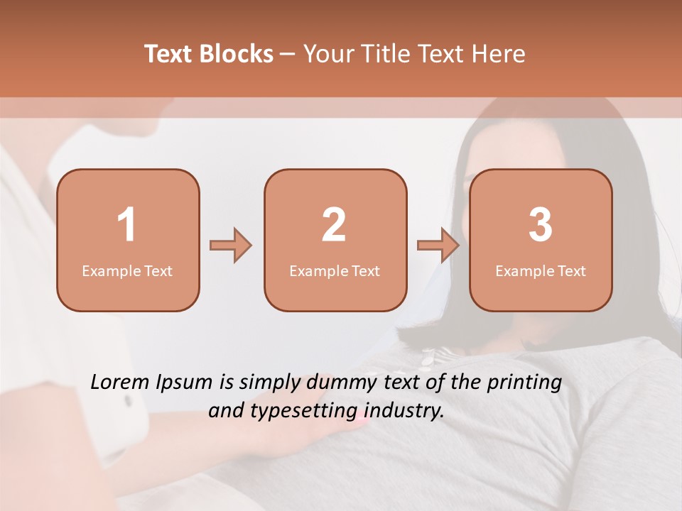 Person Abdomen Care PowerPoint Template