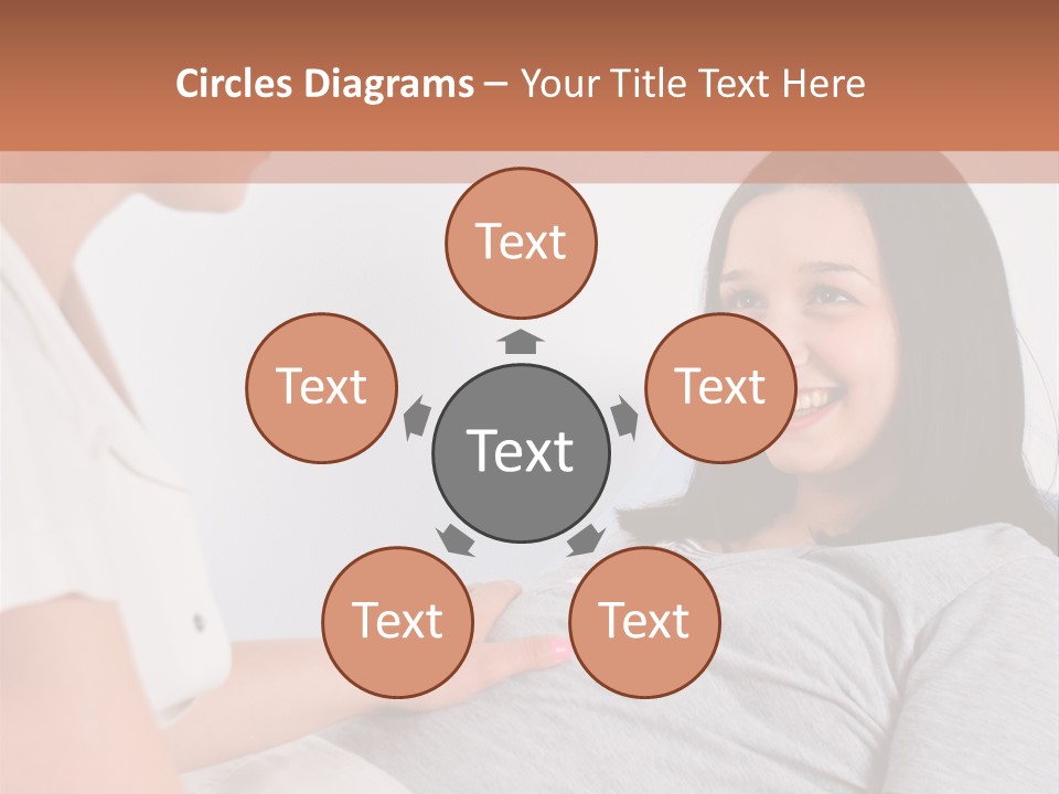 Person Abdomen Care PowerPoint Template