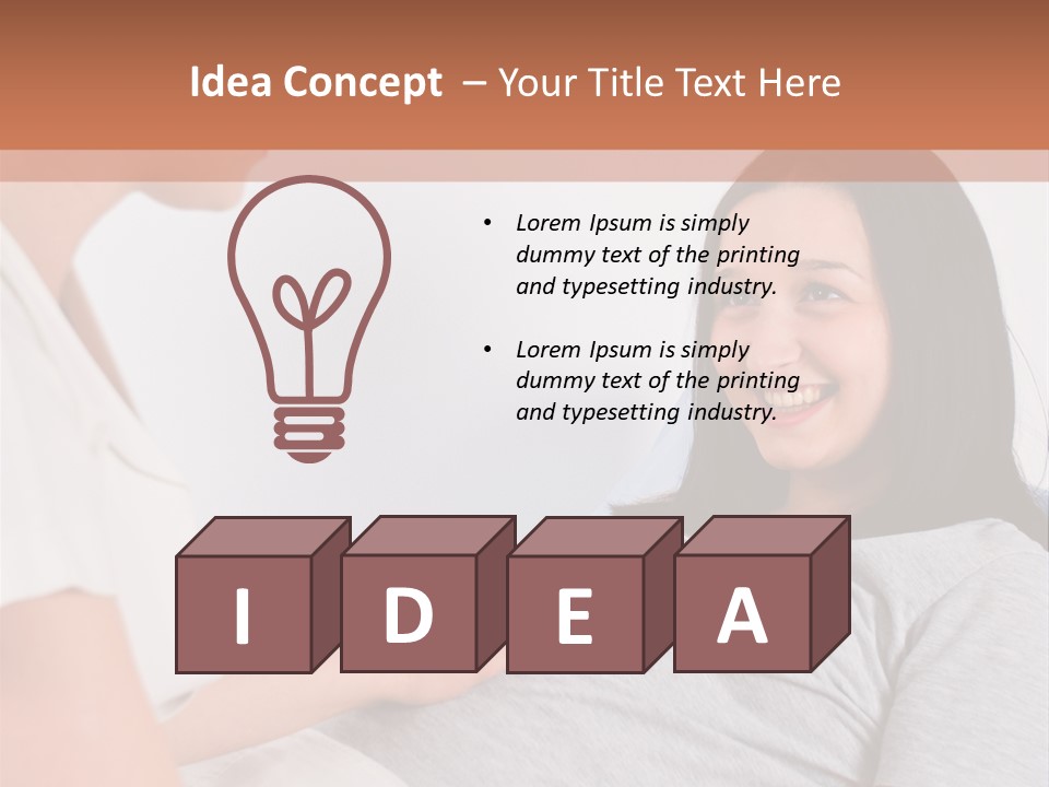 Person Abdomen Care PowerPoint Template