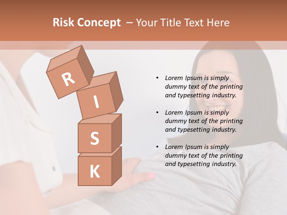 Person Abdomen Care PowerPoint Template