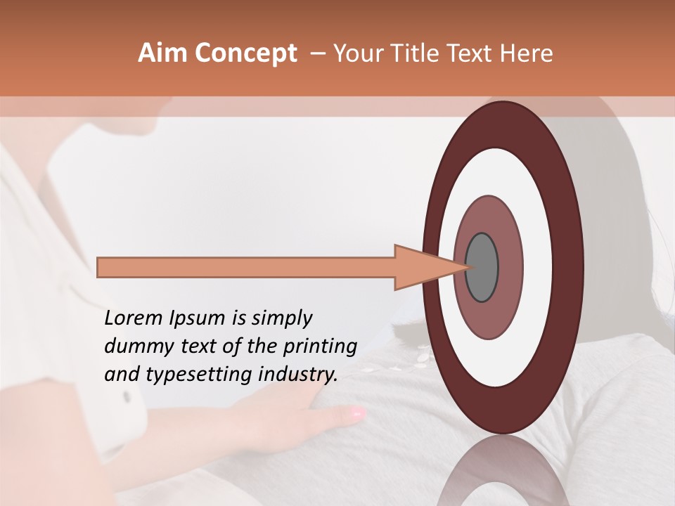 Person Abdomen Care PowerPoint Template