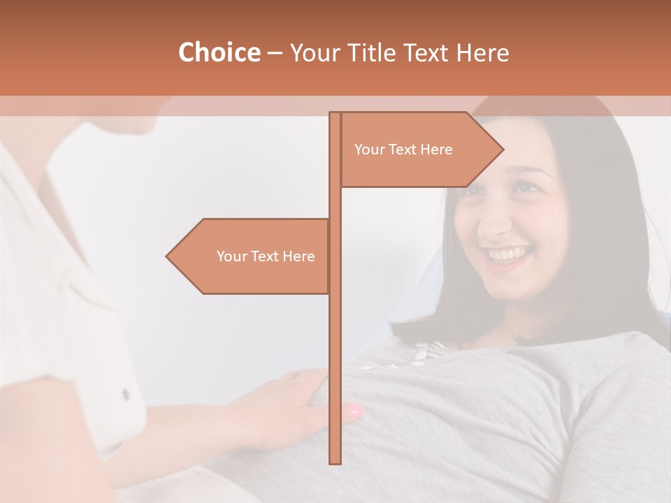 Person Abdomen Care PowerPoint Template