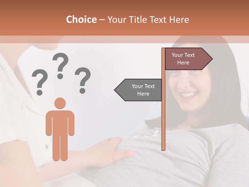 Person Abdomen Care PowerPoint Template
