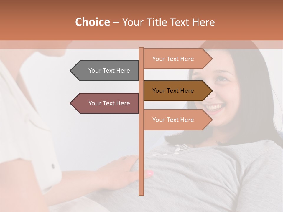 Person Abdomen Care PowerPoint Template