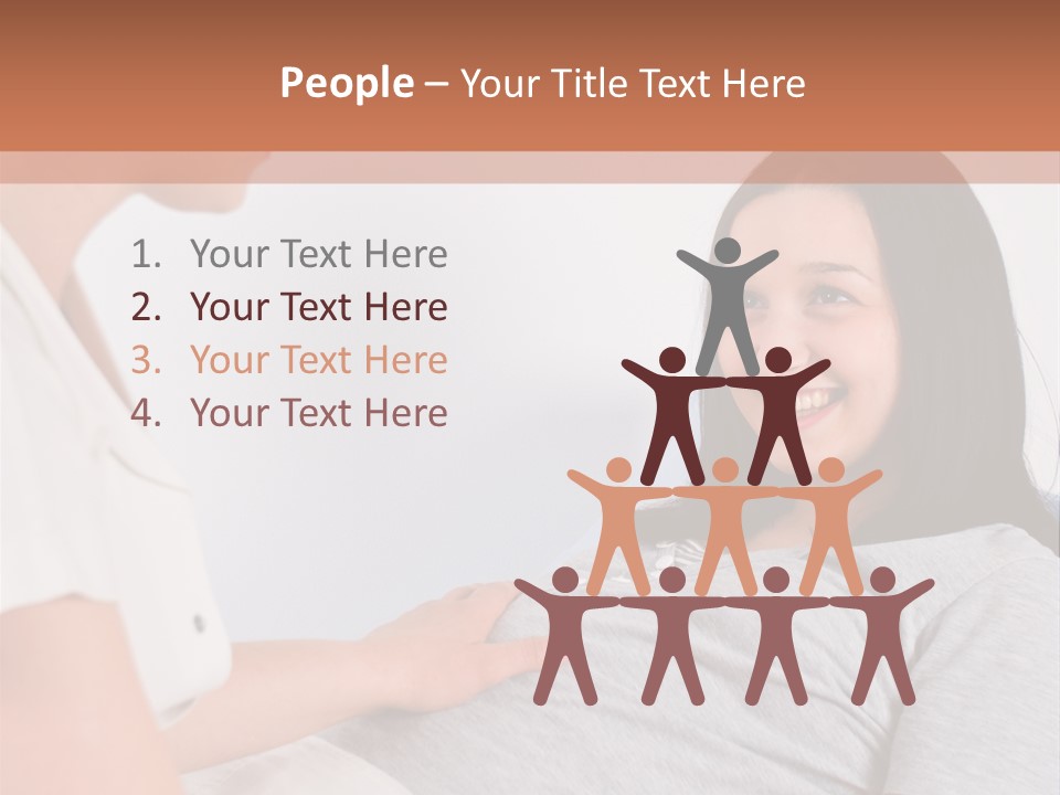 Person Abdomen Care PowerPoint Template