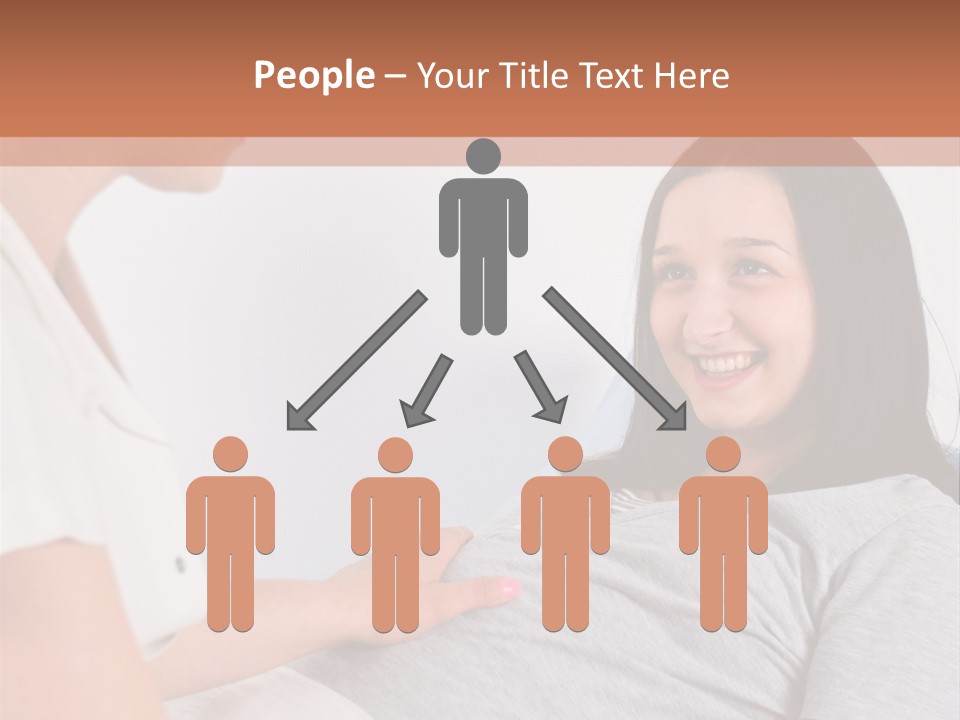 Person Abdomen Care PowerPoint Template