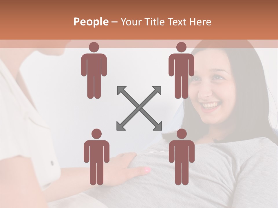 Person Abdomen Care PowerPoint Template