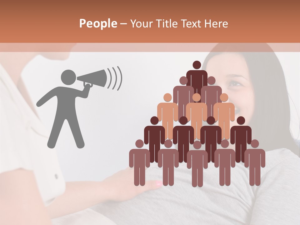 Person Abdomen Care PowerPoint Template