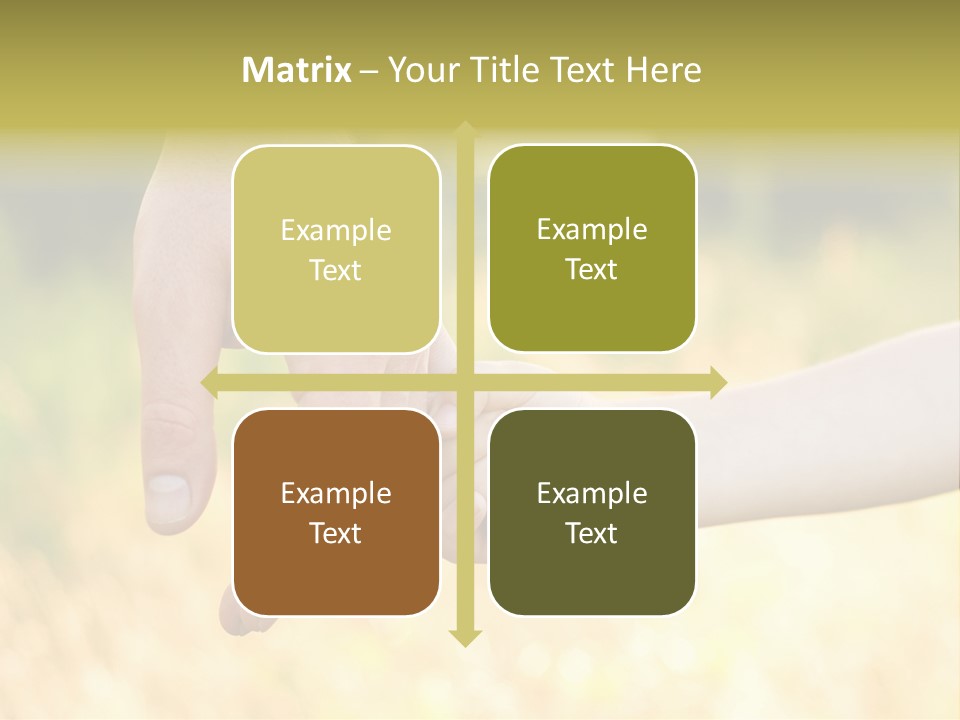 Harvest Innocence Dad PowerPoint Template