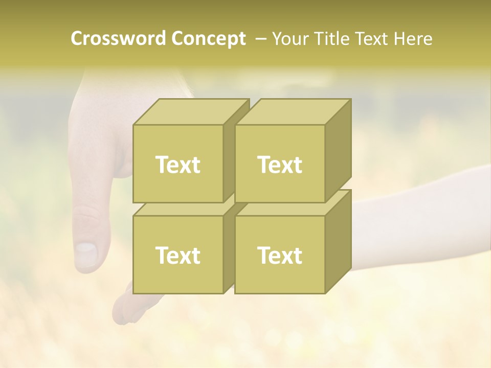 Harvest Innocence Dad PowerPoint Template