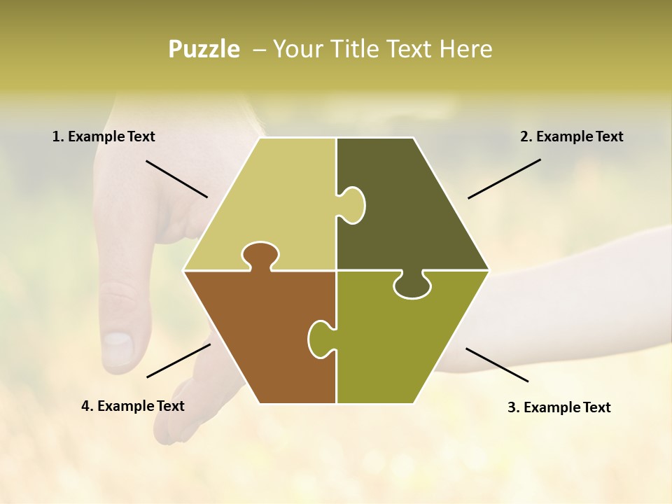 Harvest Innocence Dad PowerPoint Template