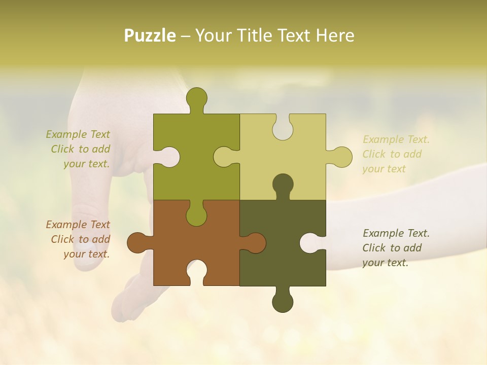 Harvest Innocence Dad PowerPoint Template