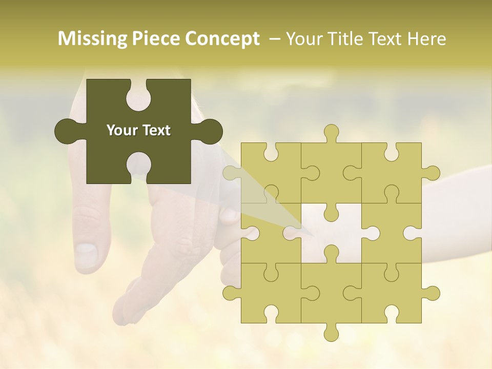 Harvest Innocence Dad PowerPoint Template