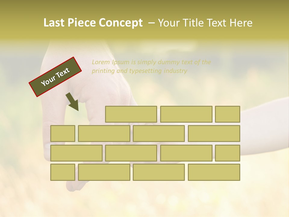 Harvest Innocence Dad PowerPoint Template
