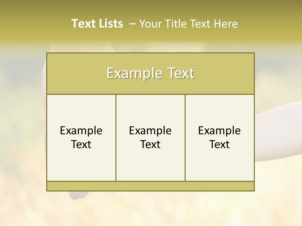 Harvest Innocence Dad PowerPoint Template