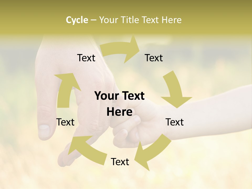 Harvest Innocence Dad PowerPoint Template