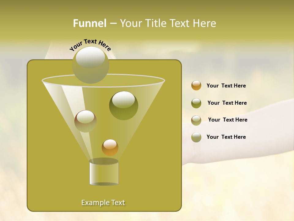 Harvest Innocence Dad PowerPoint Template