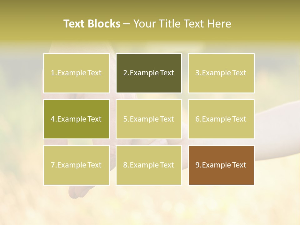 Harvest Innocence Dad PowerPoint Template