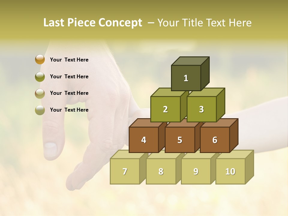 Harvest Innocence Dad PowerPoint Template