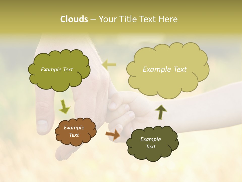 Harvest Innocence Dad PowerPoint Template