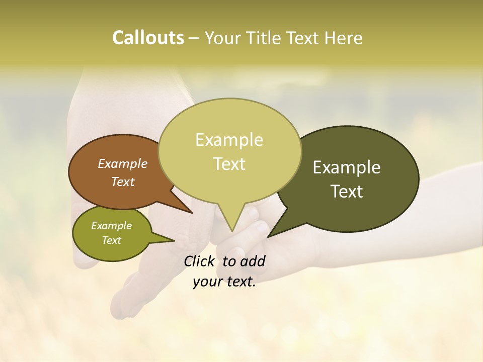 Harvest Innocence Dad PowerPoint Template