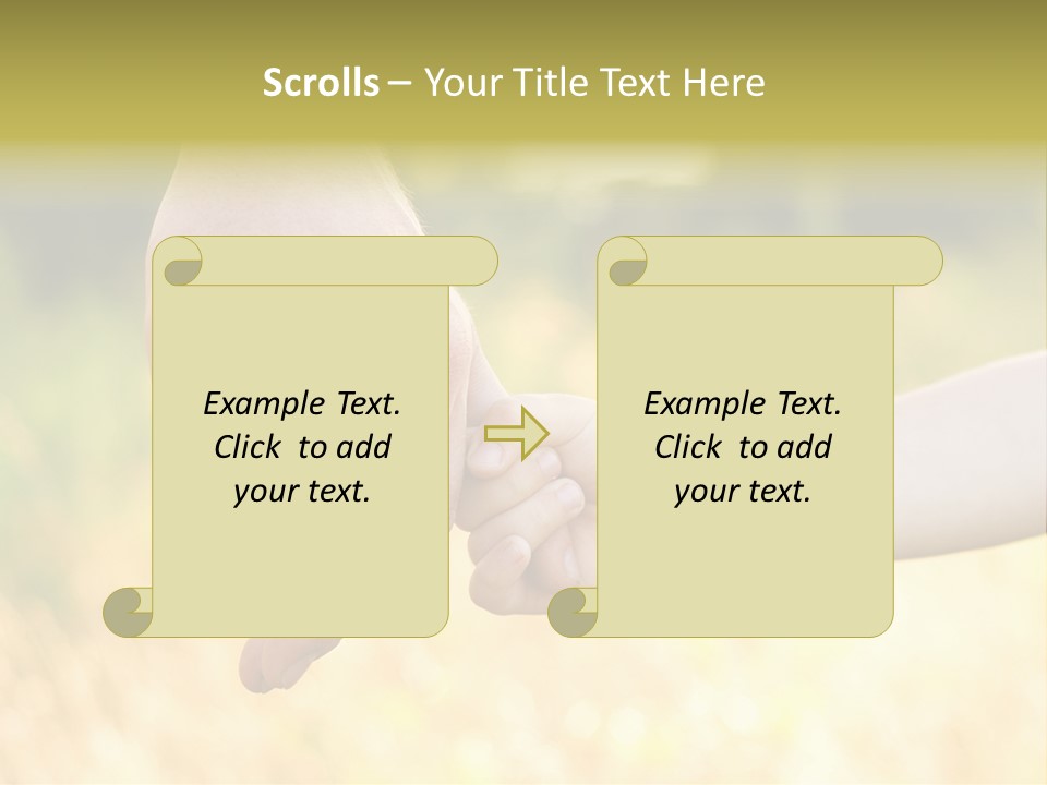 Harvest Innocence Dad PowerPoint Template