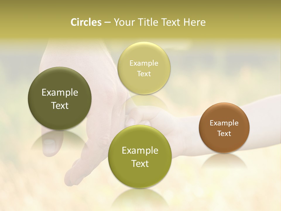 Harvest Innocence Dad PowerPoint Template