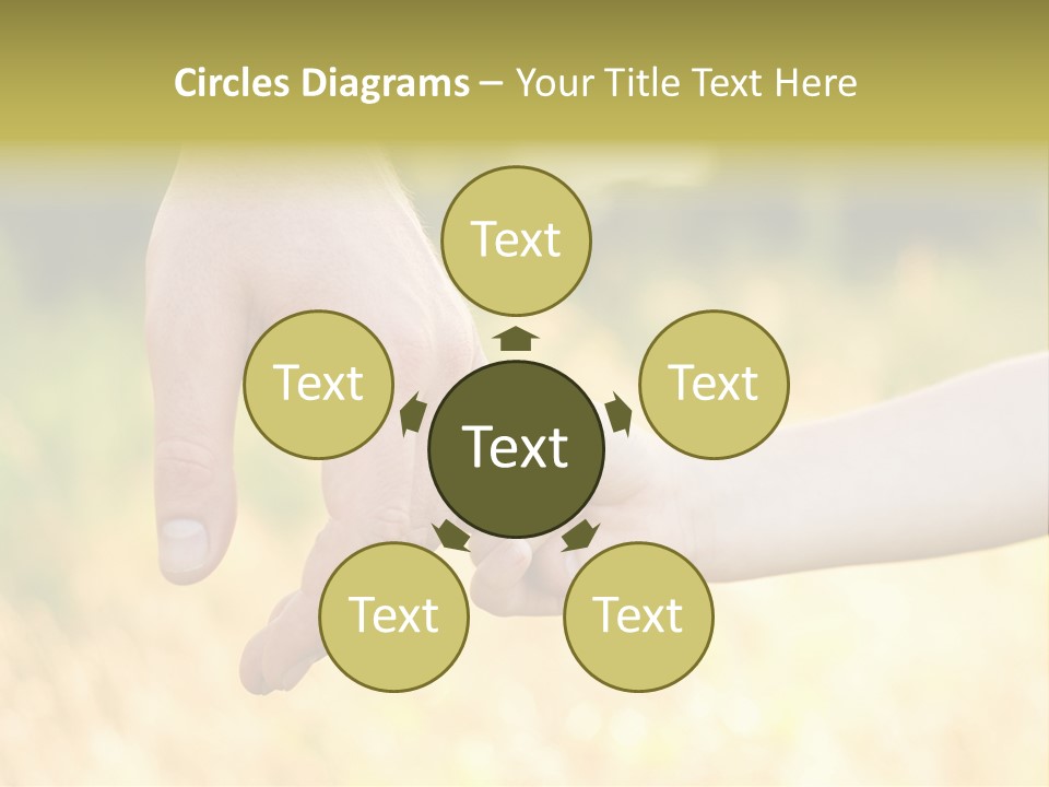 Harvest Innocence Dad PowerPoint Template