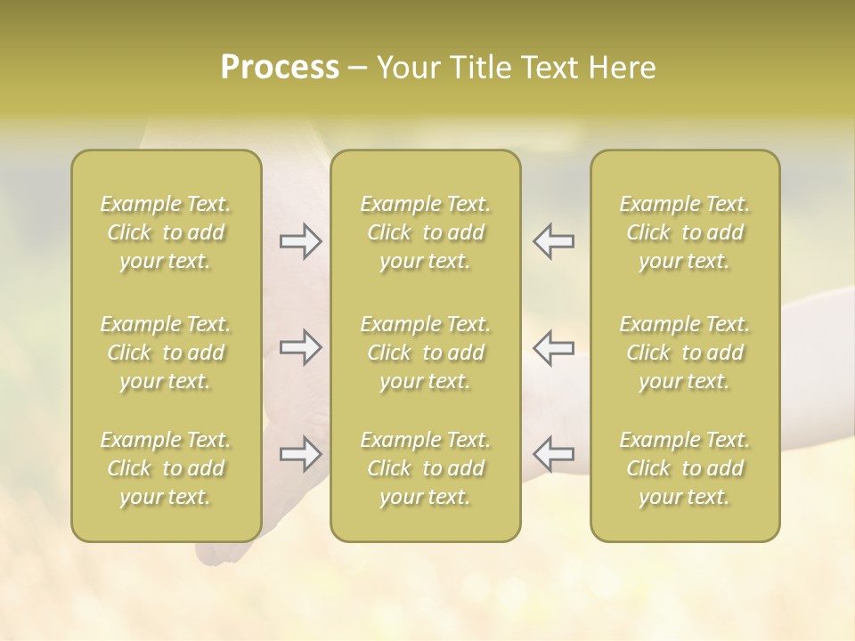 Harvest Innocence Dad PowerPoint Template