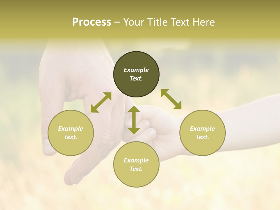 Harvest Innocence Dad PowerPoint Template